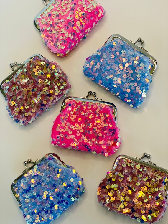 Rectangle Sparkle Clip Top Purse in Pink, Purple or White by Rare Rabb – Kallinyalla Kurves