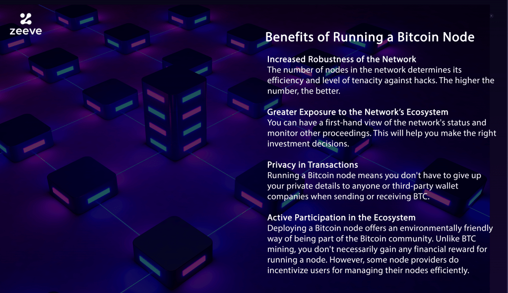 What is the Benefit of Running a Bitcoin Node?