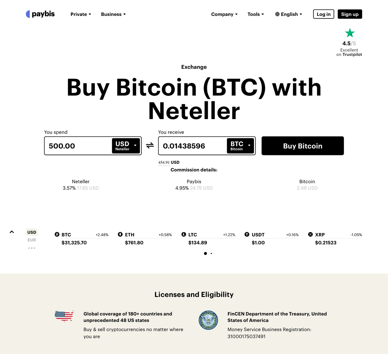 Sell Ethereum with Neteller At Best Exchange Rates - CoinCola