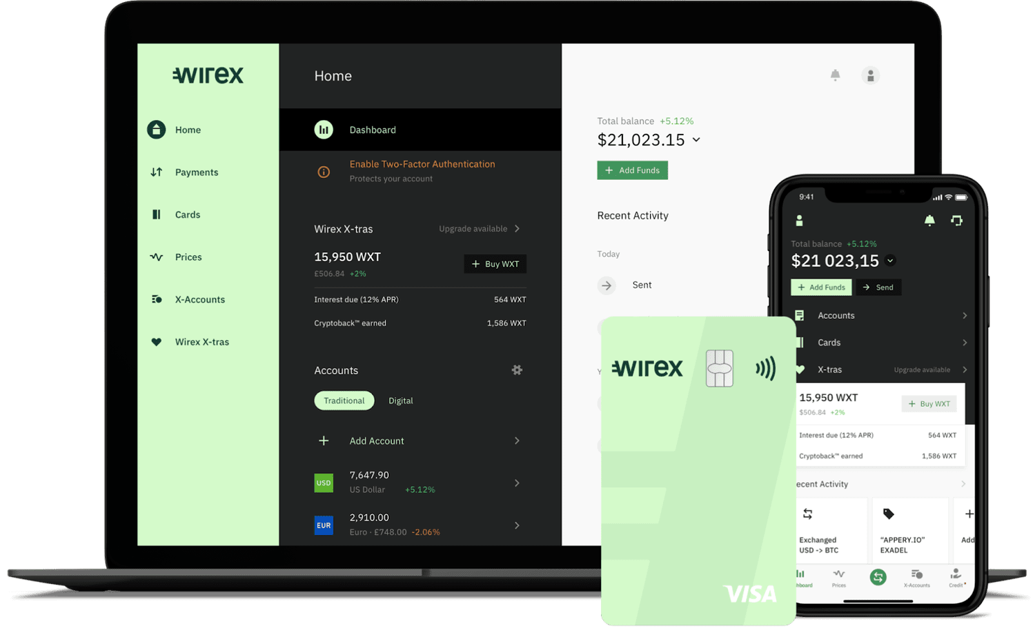 Wirex App vs Wirex Wallet