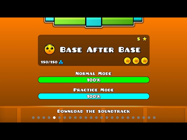 Your attempts/%/coins on every official level? | Geometry Dash Forum