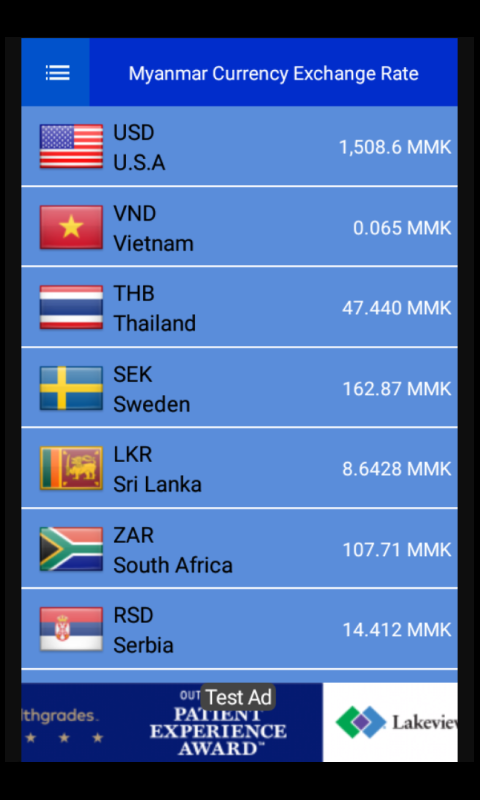 Myanmar Kyat - Quote - Chart - Historical Data - News