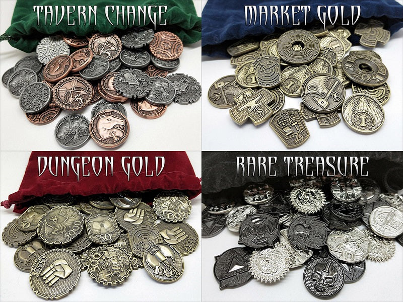 Fantasy Coins - Dungeon Floor 25 Value – The Broken Token