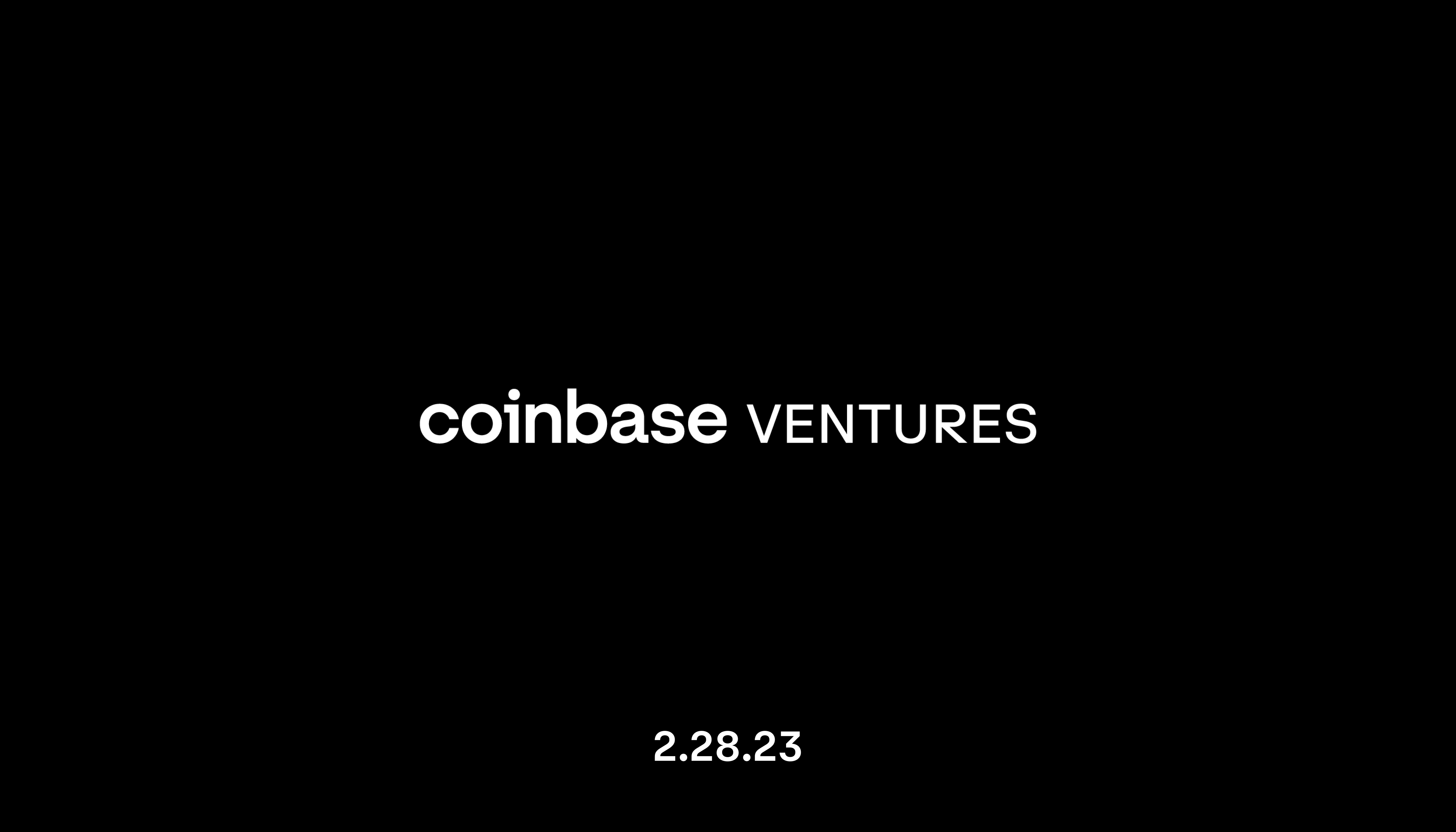 Coinbase Ventures | CRYPTO fundraising