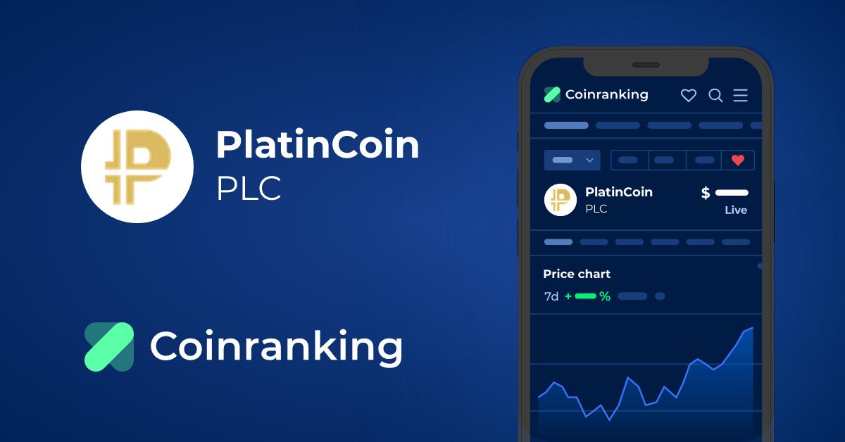 PLATINCOIN Exchanges - Buy, Sell & Trade PLC | CoinCodex