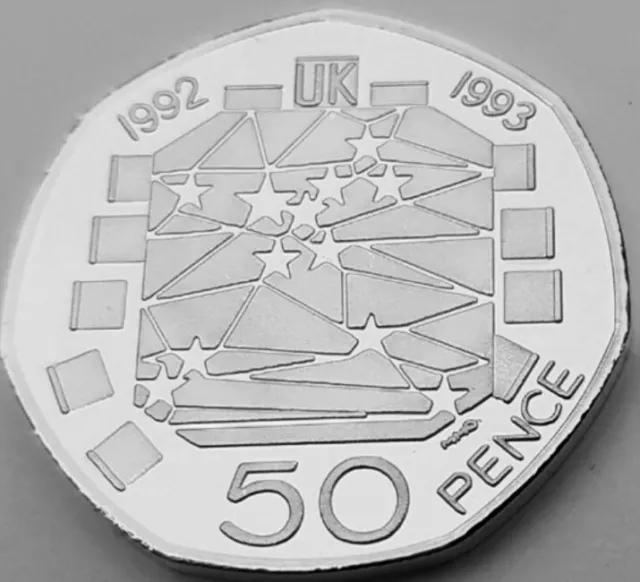 50 Pence Coin - Single Market - Coin Parade