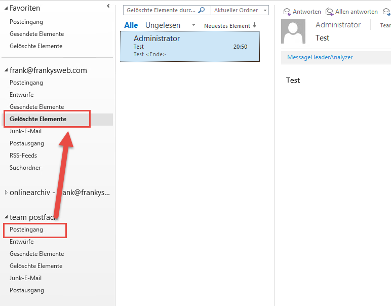 How to add an Exchange Server Shared Mailbox (on-prem)