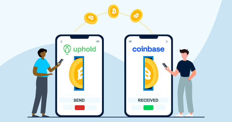 How to Send Crypto from Uphold to Coinbase | CoinLedger