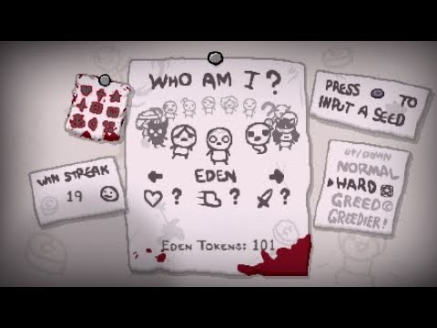 No Eden Tokens for Victory with Eden :: The Binding of Isaac: Rebirth Discusiones generales