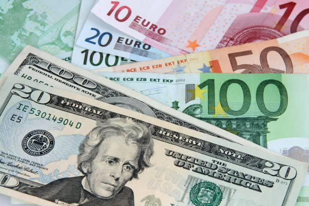Euro to US Dollar Exchange Rate