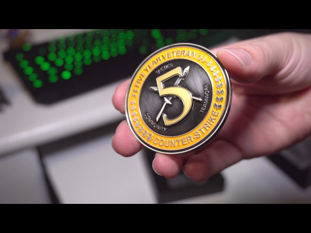a physical 5 year veteran coin medal? :: Counter-Strike 2 Allgemeine Diskussionen
