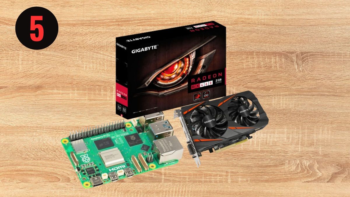 You can now use an external graphics card with Raspberry Pi 5