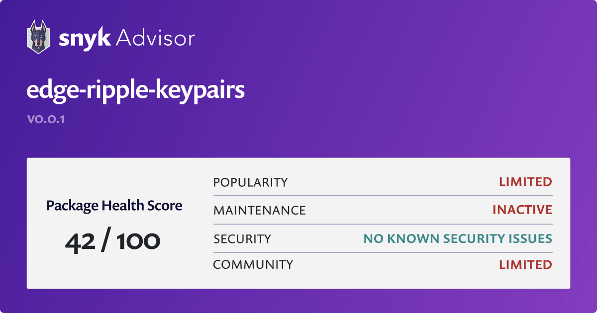 Top 5 ripple-keypairs Code Examples | Snyk