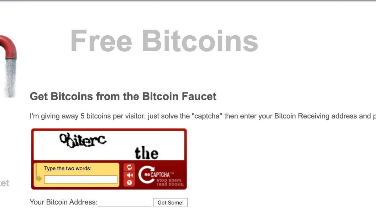 Bitcoin faucet - Bitcoin Wiki