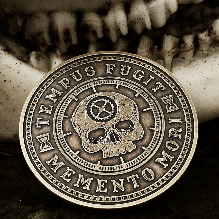 Carpe Diem EDC reminder coin – Sinners & Stone