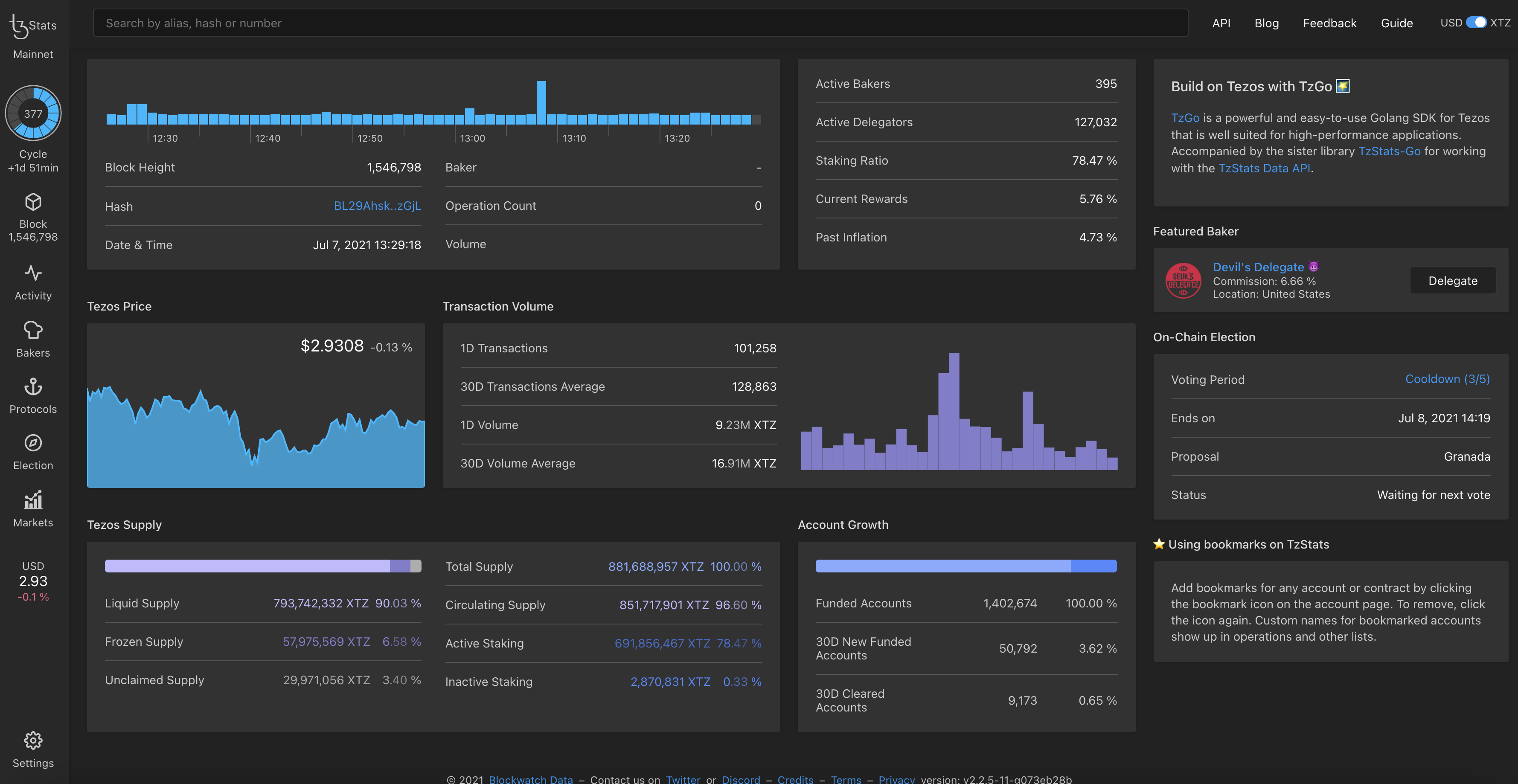 GitHub - tezos/tezos-explorer: A block explorer for Tezos