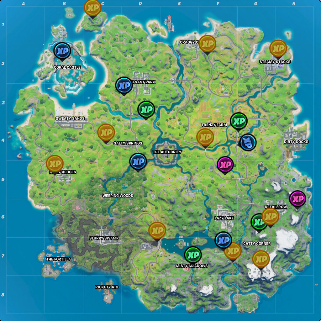 Fortnite fan creates app to help players locate XP coins | Metro News