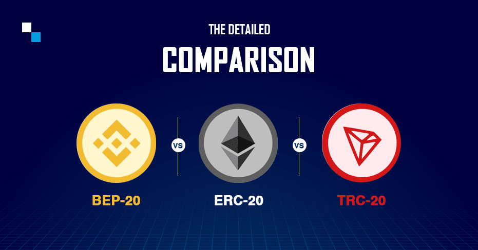 ERC20 Vs TRC20 - Difference Between Leading Tokens