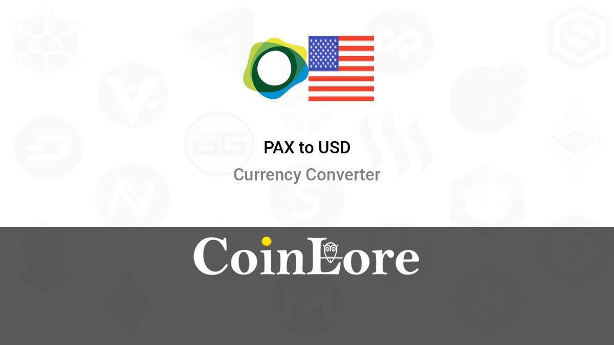 Currency Exchange Rate | PAXFOREX