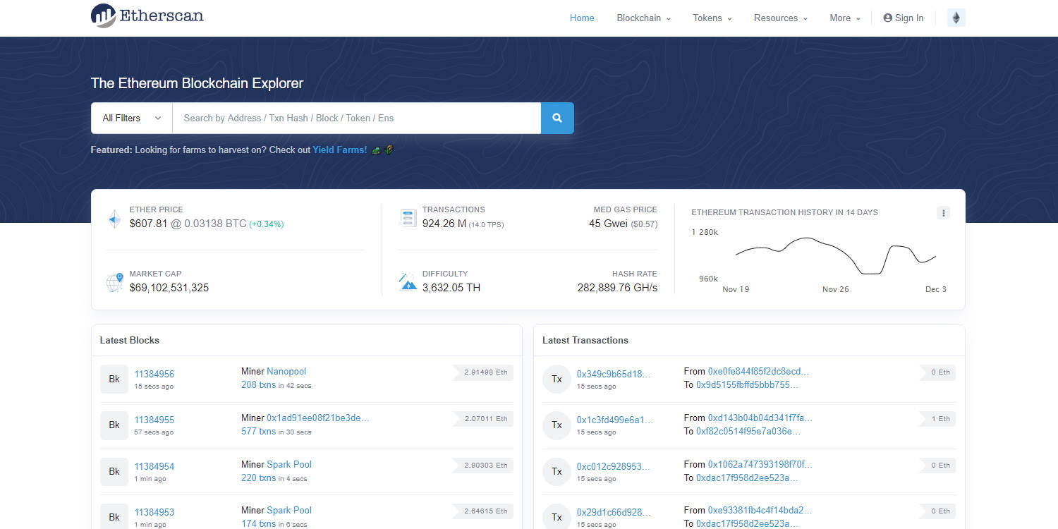 Ethernal - Open-source block explorer for private EVM-based chains