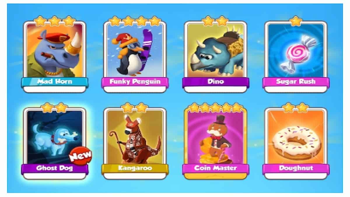 Coin Master cards - best cards and how to get more