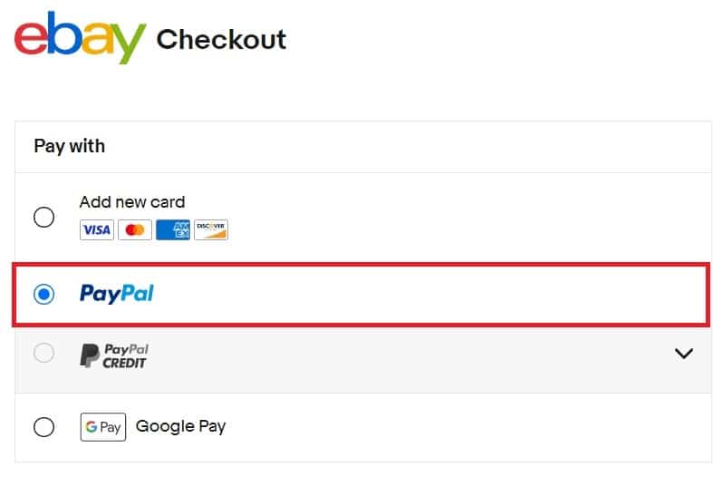 Pay with a gift card if sellers auto pay is on? - The eBay Community
