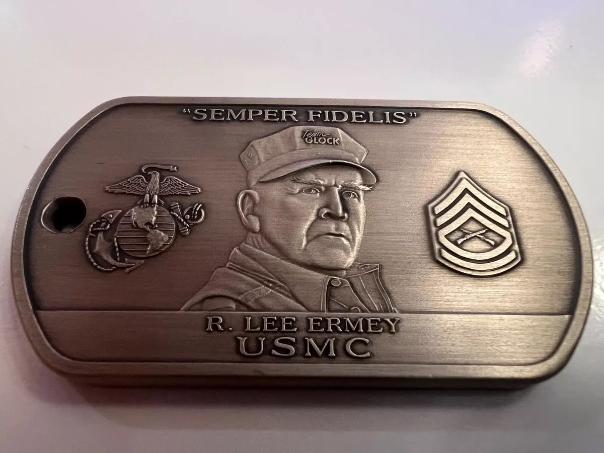 RARE R LEE Ermey SOG Special Operations Group Knives Marine USMC Challenge Coin $ - PicClick