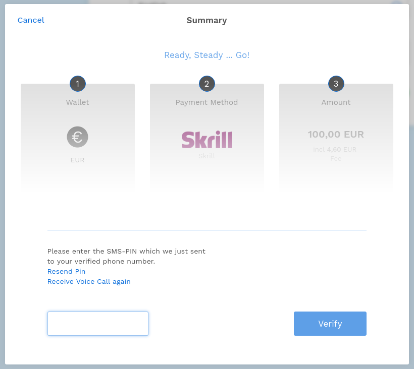 Instantly buy crypto­­currency from a trusted e-wallet | Skrill