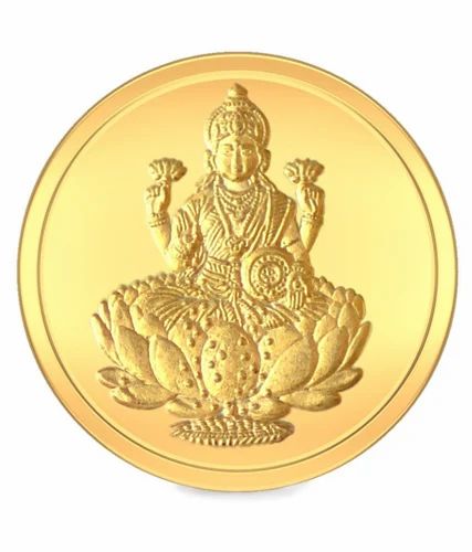 2 gram 22kt Lord Lakshmi Gold Coin Price in Kerala | Buy online