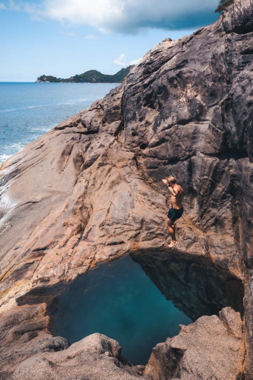 Ros Sodyer / Rock Pool Mahe Seychelles Panorama | Cities