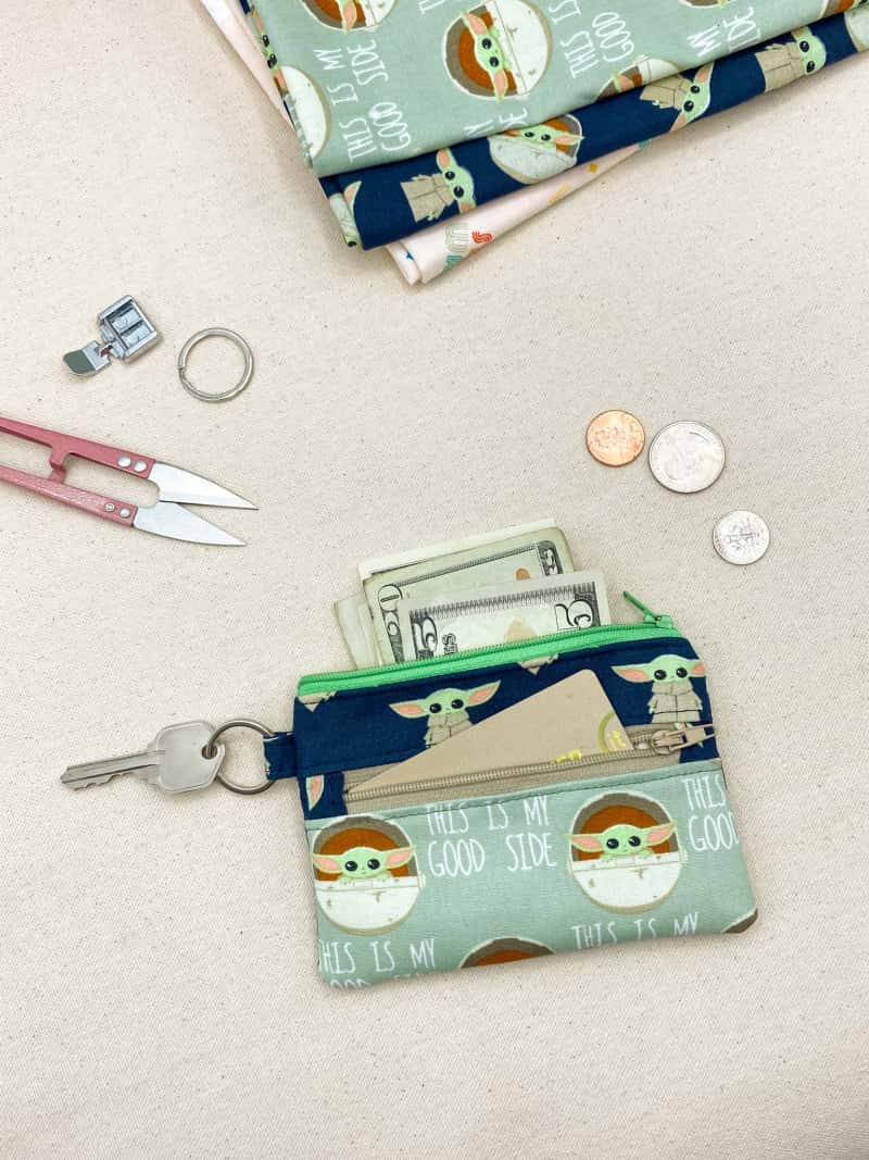 DIY Snap Coin Purse – Sewing Pattern & Tutorial – diy pouch and bag with sewingtimes