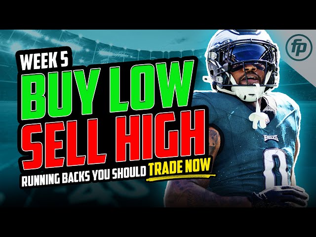 Fantasy Football Buy Low and Sell High: Week 5 | Fantasy News