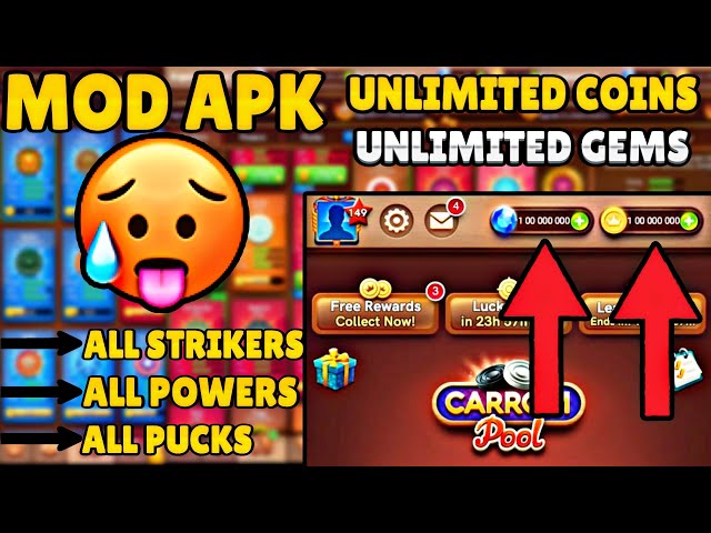 carrom pool unlimited coins gems Archives - Techno Vikram