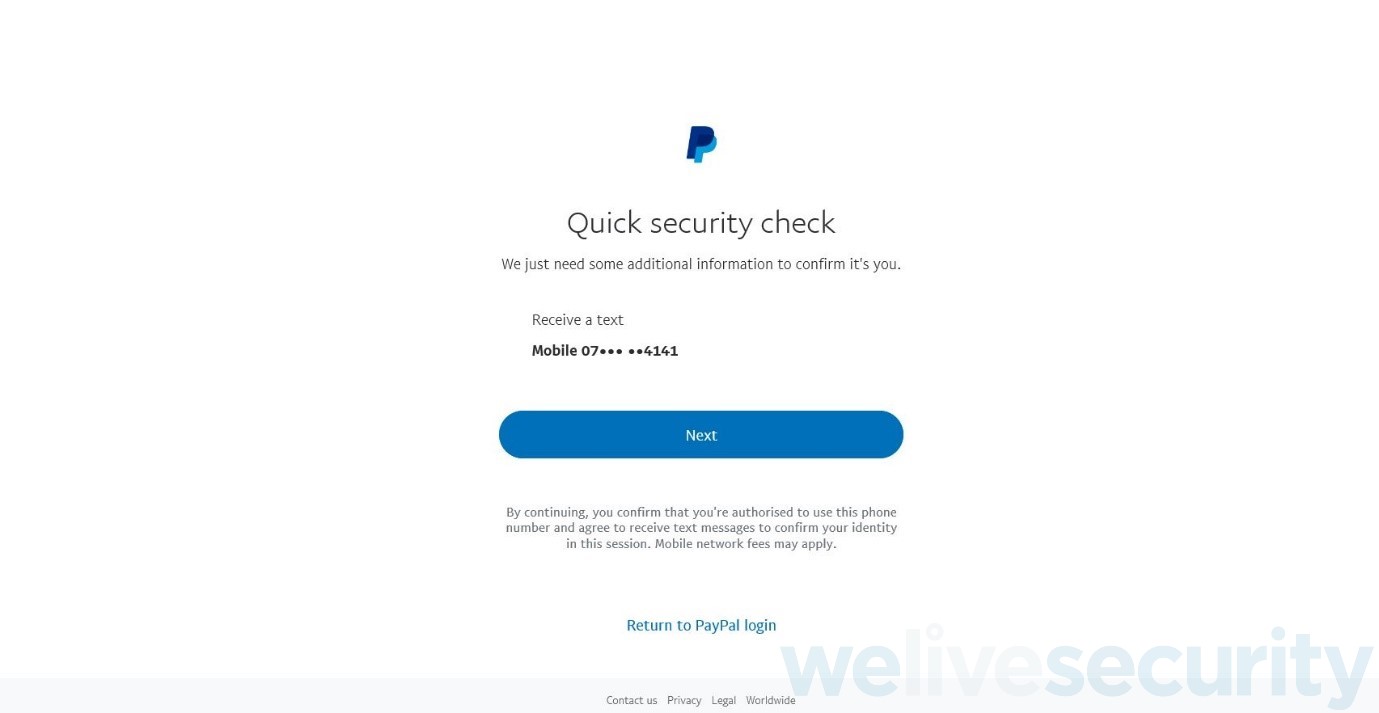 Bypass of PayPal's Two-Factor Authentication | Duo Security