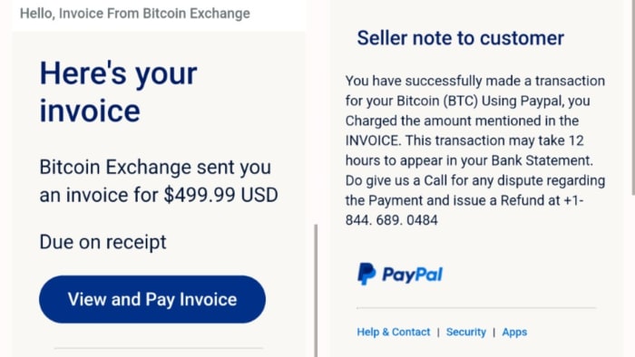 PayPal and Bitcoin: Don't fall for the latest scam!