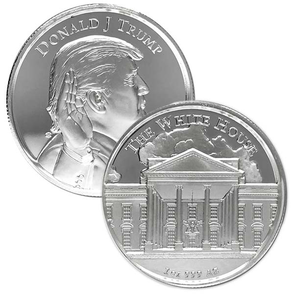 Two Ounce Silver Coins - Add To Your Portfolio Or Collection