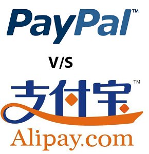 AliPay VS PayPal Credit - Payment Methods Technologies Market Share Comparison