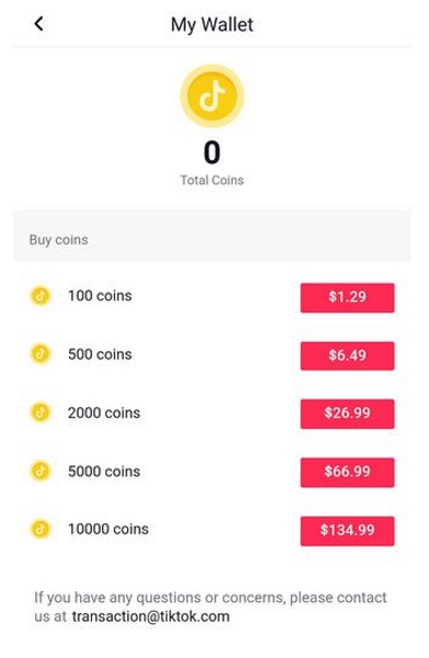 TikTok Coins: Buy and recharge Coins to send Gifts | TikTok