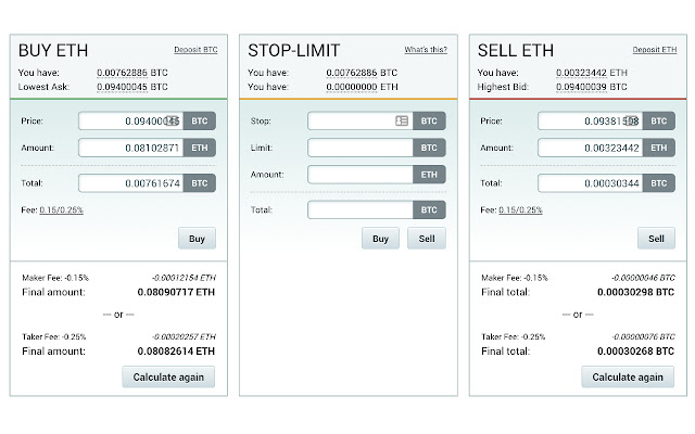 Cryptocurrency Fees Chart and Crypto Fee Calculator