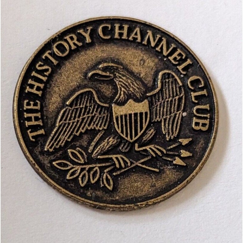 THE HISTORY CHANNEL Club Coin Token Collectable £ - PicClick UK