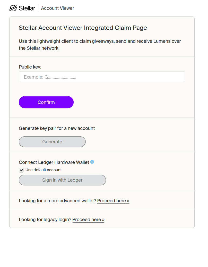 CoinTracking · Stellar Address Import