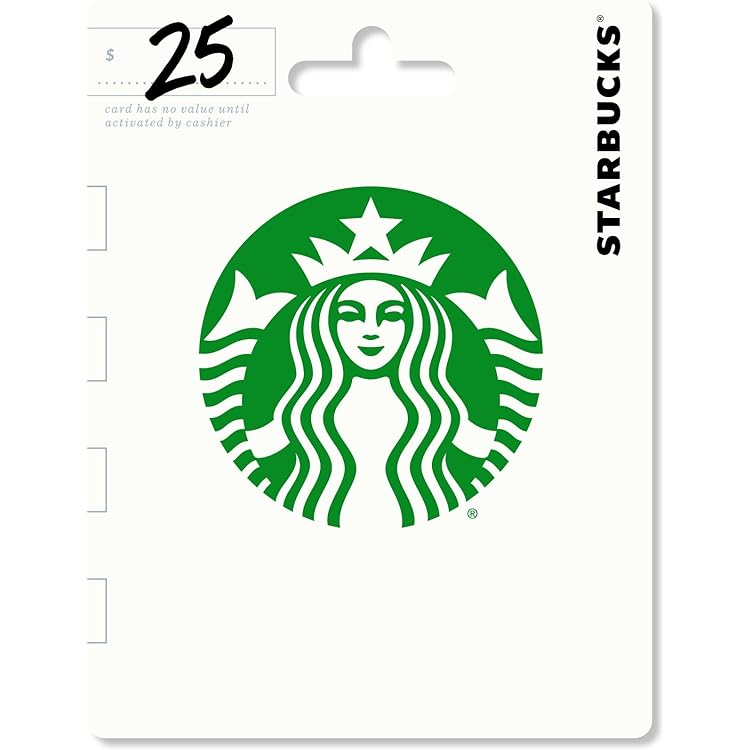 Starbucks Gift card 5$ alternatives