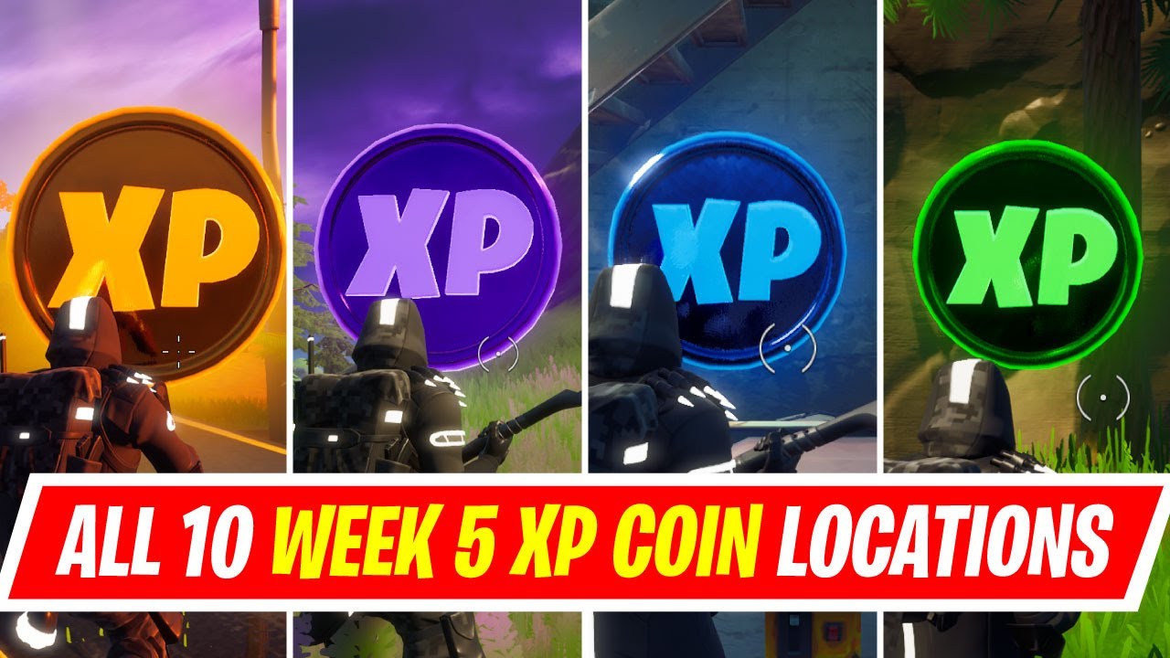 Fortnite Chapter 2 Season 4: Week 5 XP Coin Locations And Guide