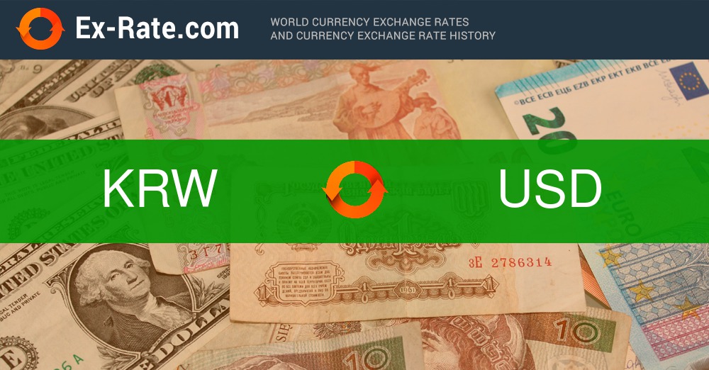 USD/KRW (KRW=X) Live Rate, Chart & News - Yahoo Finance