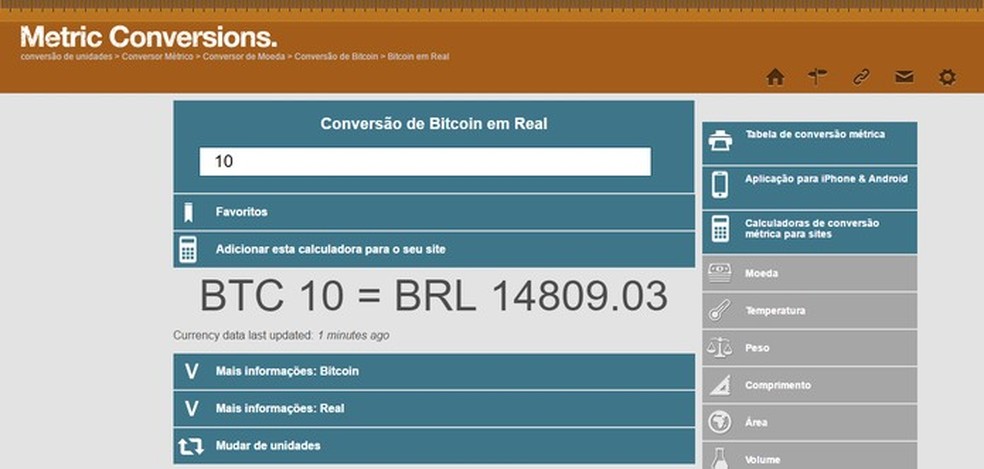 Convert BTC to USD