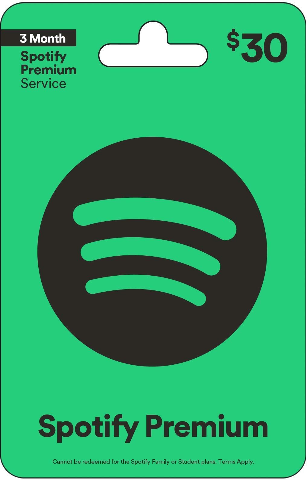 Spotify Premium Gift Card (USA) | Code from 1 month | family-gadgets.ru