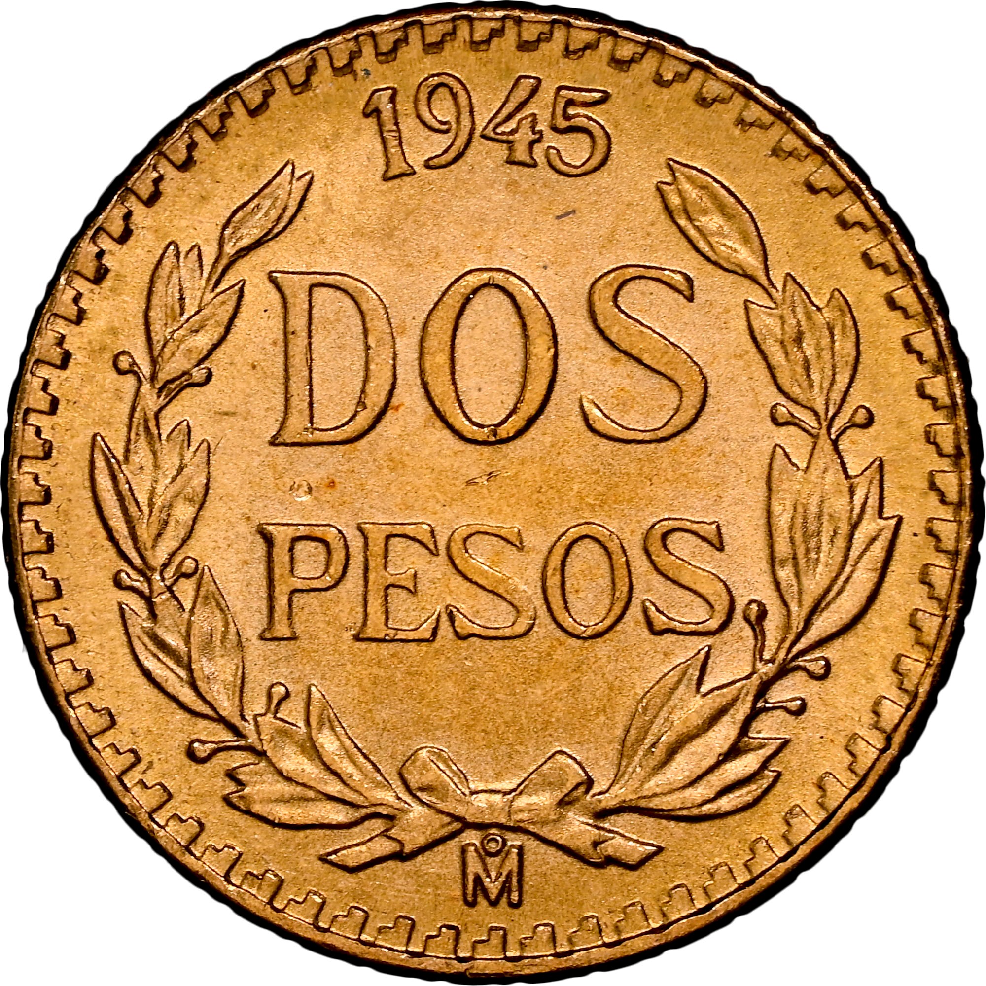 Buy Mexican Dos Pesos Gold Coin