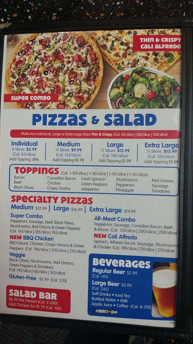 Updated Chuck E. Cheese Menu & Game Prices ()