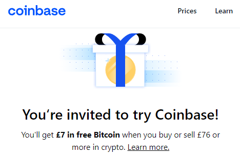 Best Coinbase Referral Code March 