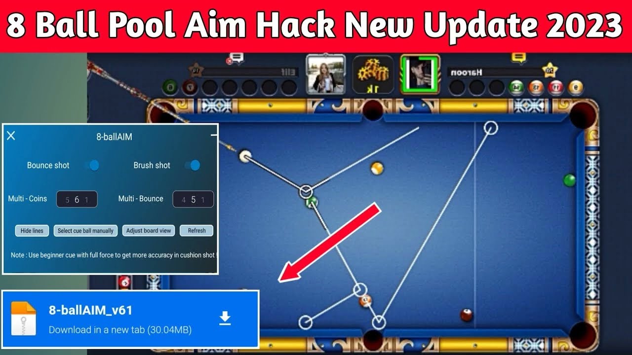 8 Ball Pool MOD APK v (Unlimited Cue, Long Line, Menu) - Jojoy